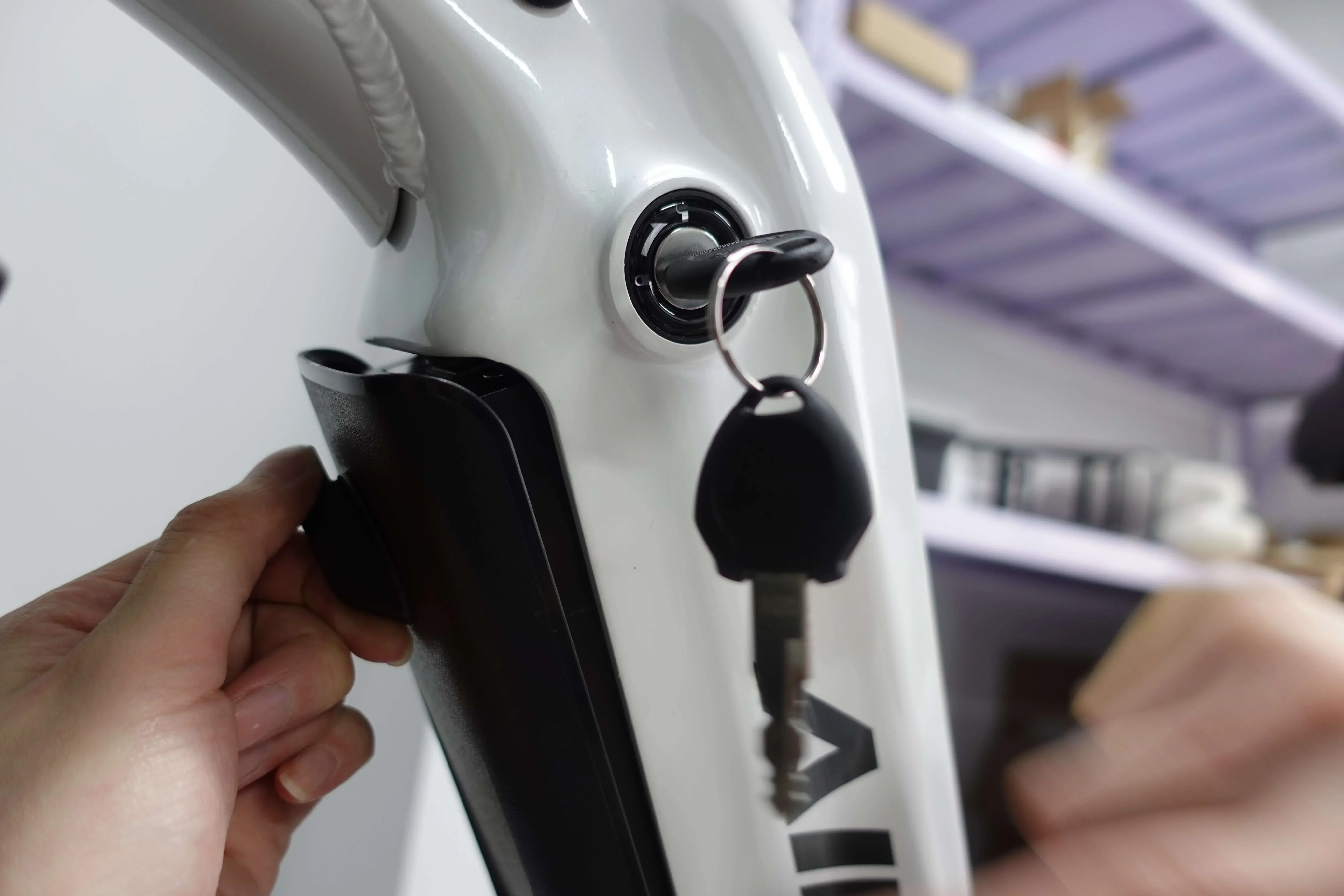 Electric Bike Battery Key